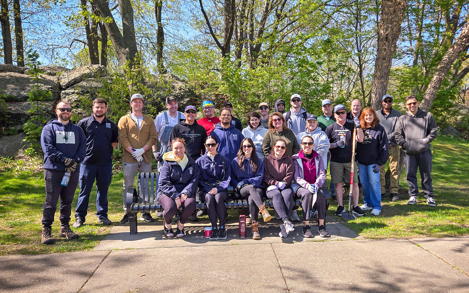 Community members at a KIC impact initiative