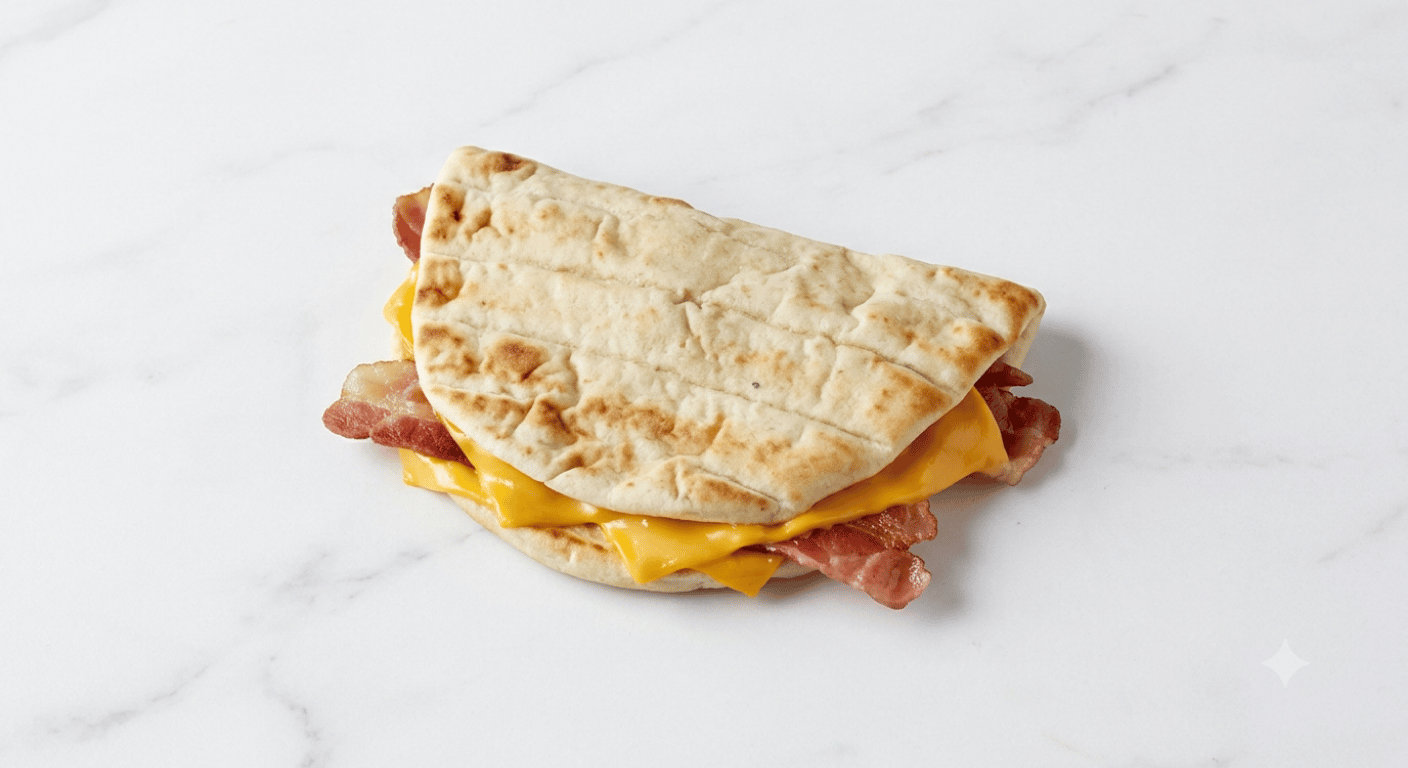 McDonald's Cheesy Bacon Flatbread — calories, saturated fat and salt nutrition breakdown