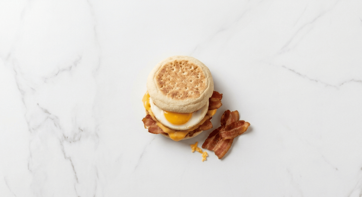 McDonald's Bacon and Egg McMuffin — calories, saturated fat and salt nutrition breakdown
