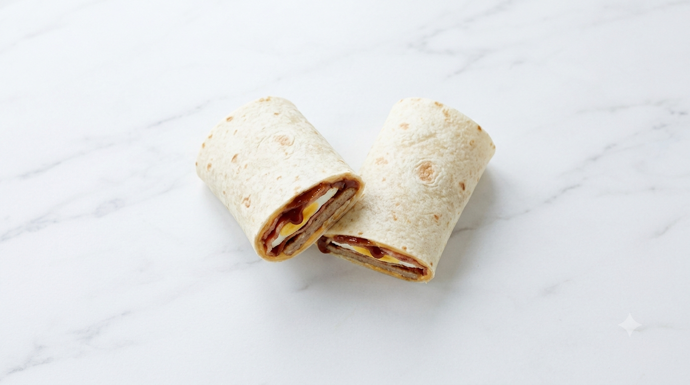 McDonald's Breakfast Wrap with Ketchup — calories, saturated fat and salt nutrition breakdown
