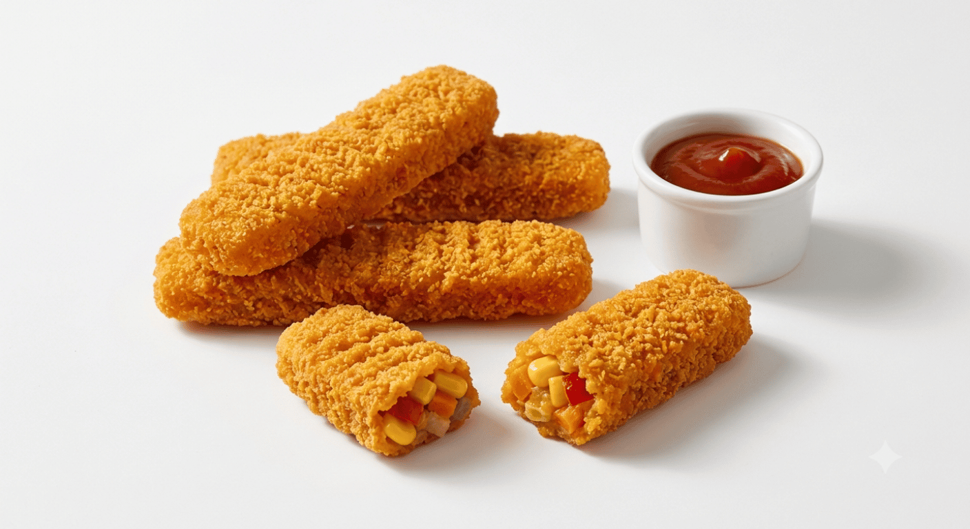 McDonald's Veggie Dippers 4 pieces — calories, saturated fat and salt nutrition breakdown