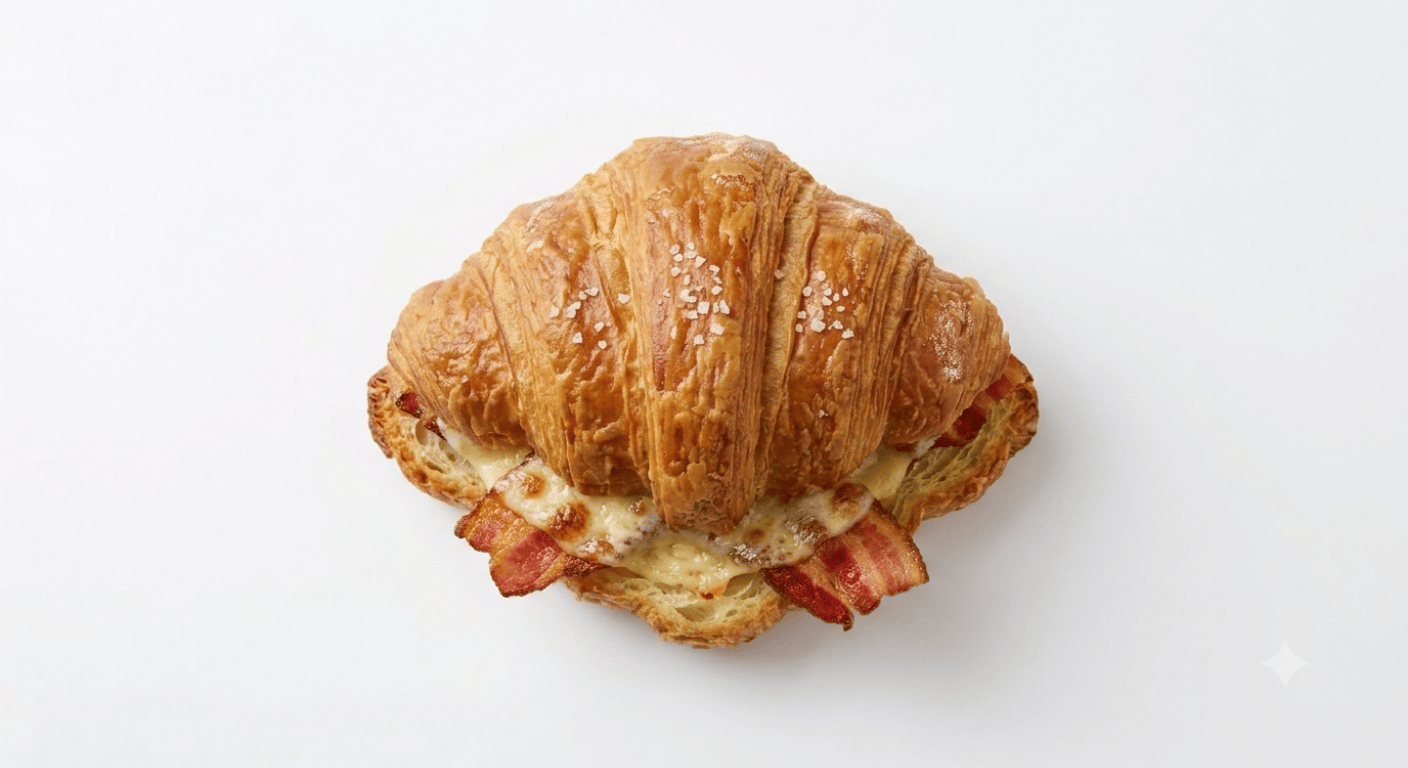 Starbucks Ham and Cheese Croissant — calories and saturated fat breakdown