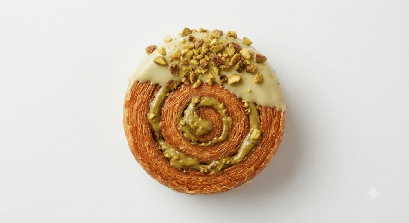 Starbucks Pistachio Scroll — calories and allergen breakdown