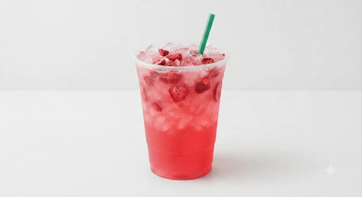 Starbucks Strawberry Acai Refresher — calories and sugar breakdown by size