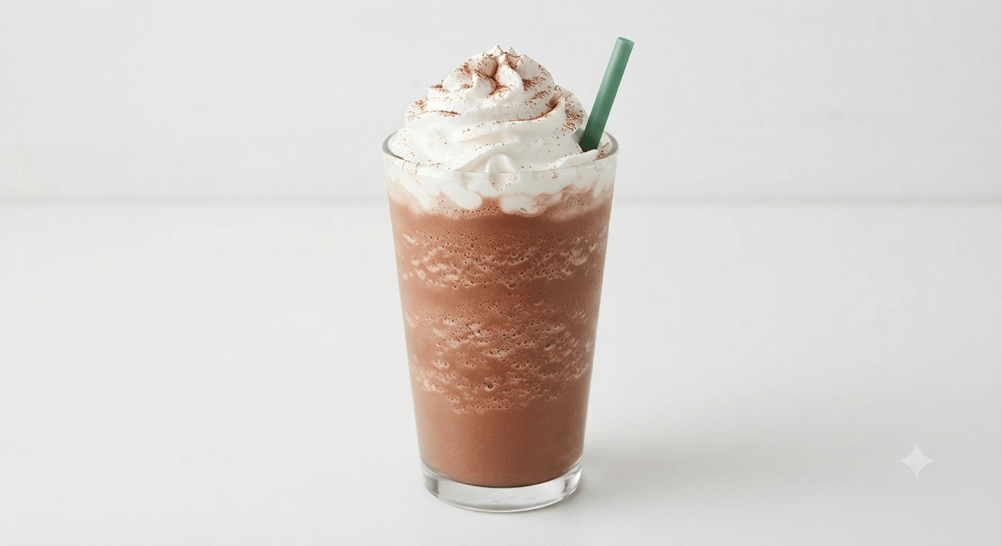 Starbucks Mocha Frappuccino — calories and sugar breakdown by size
