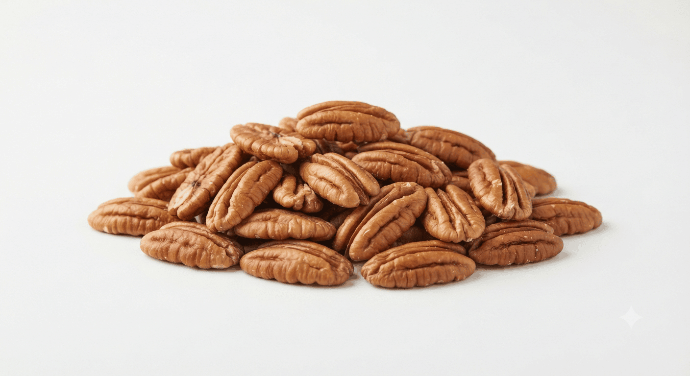 Pecans nutrition — calories, manganese and healthy fats per 30g handful