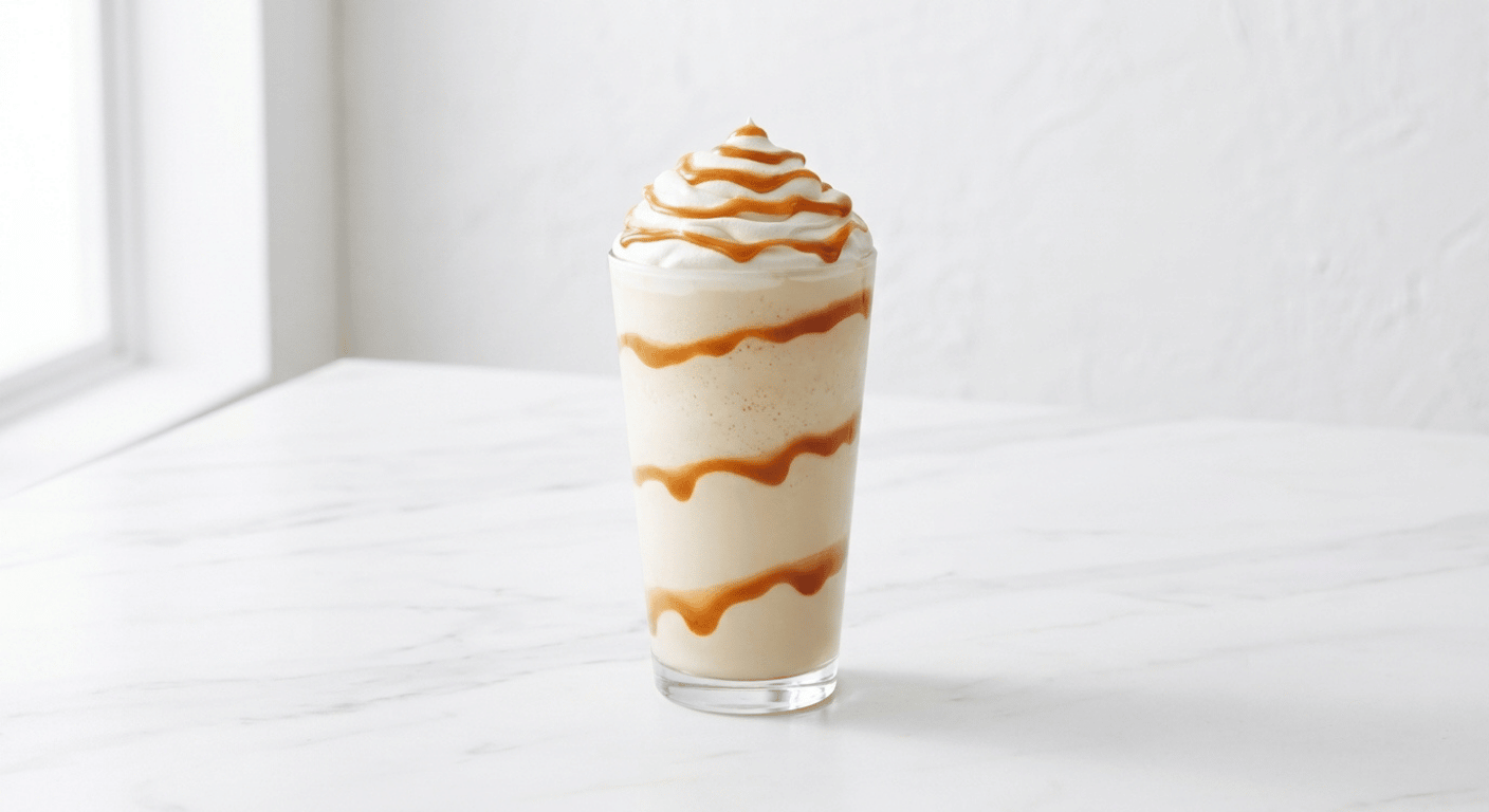 Starbucks Caramel Cream Frappuccino calories, sugar and caffeine