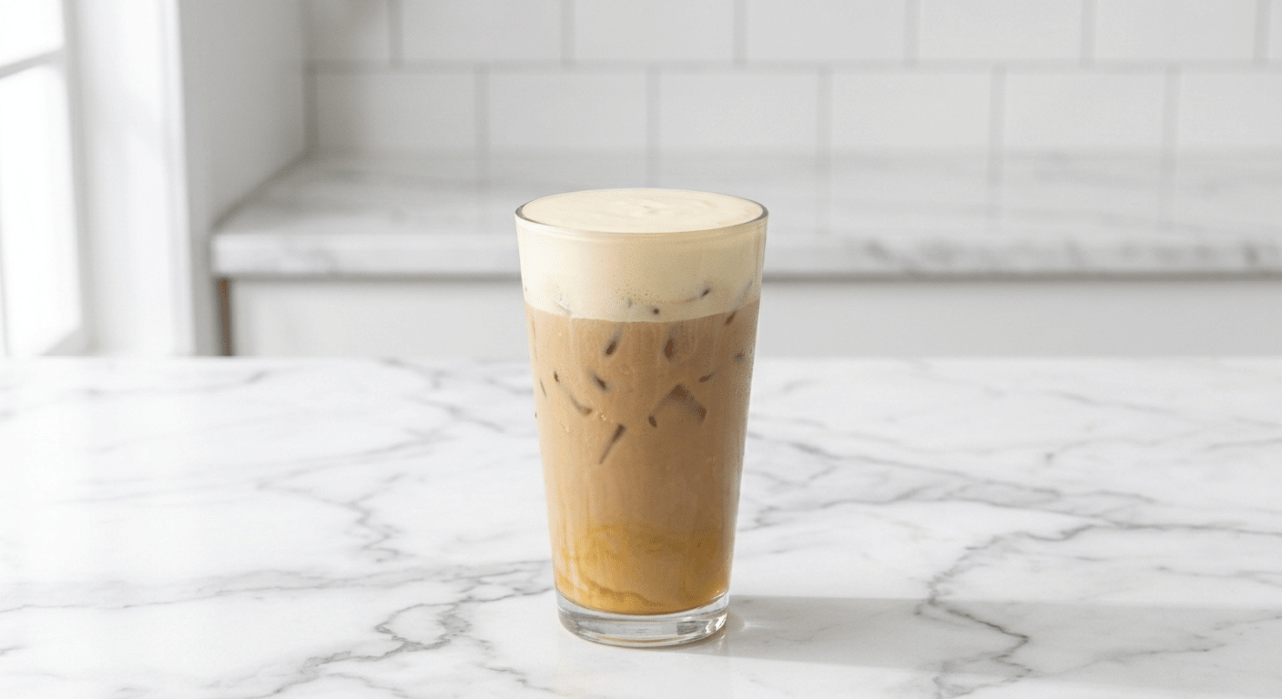 Starbucks Iced Caramelised Banana Flavour Latte calories, sugar and caffeine