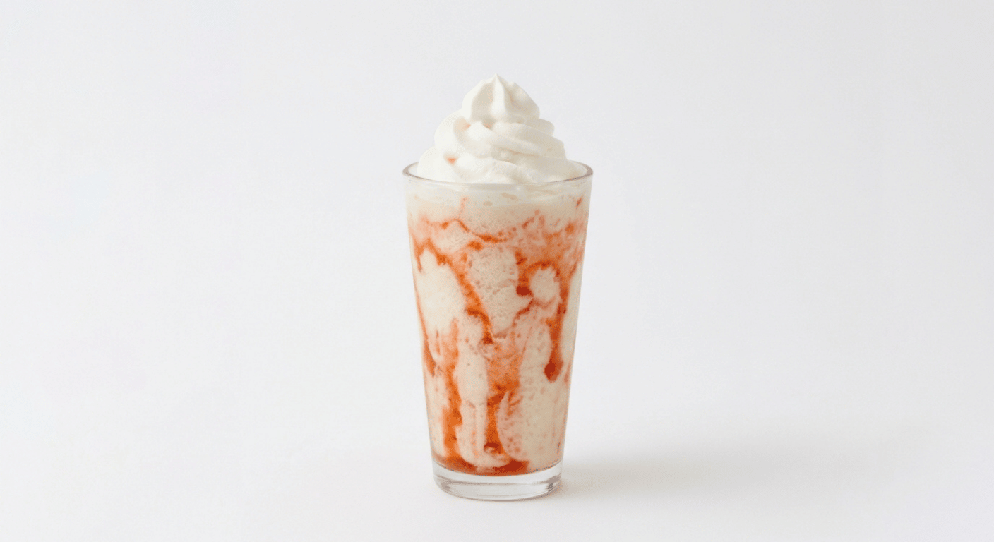 Starbucks Strawberries & Cream Frappuccino calories, sugar and caffeine