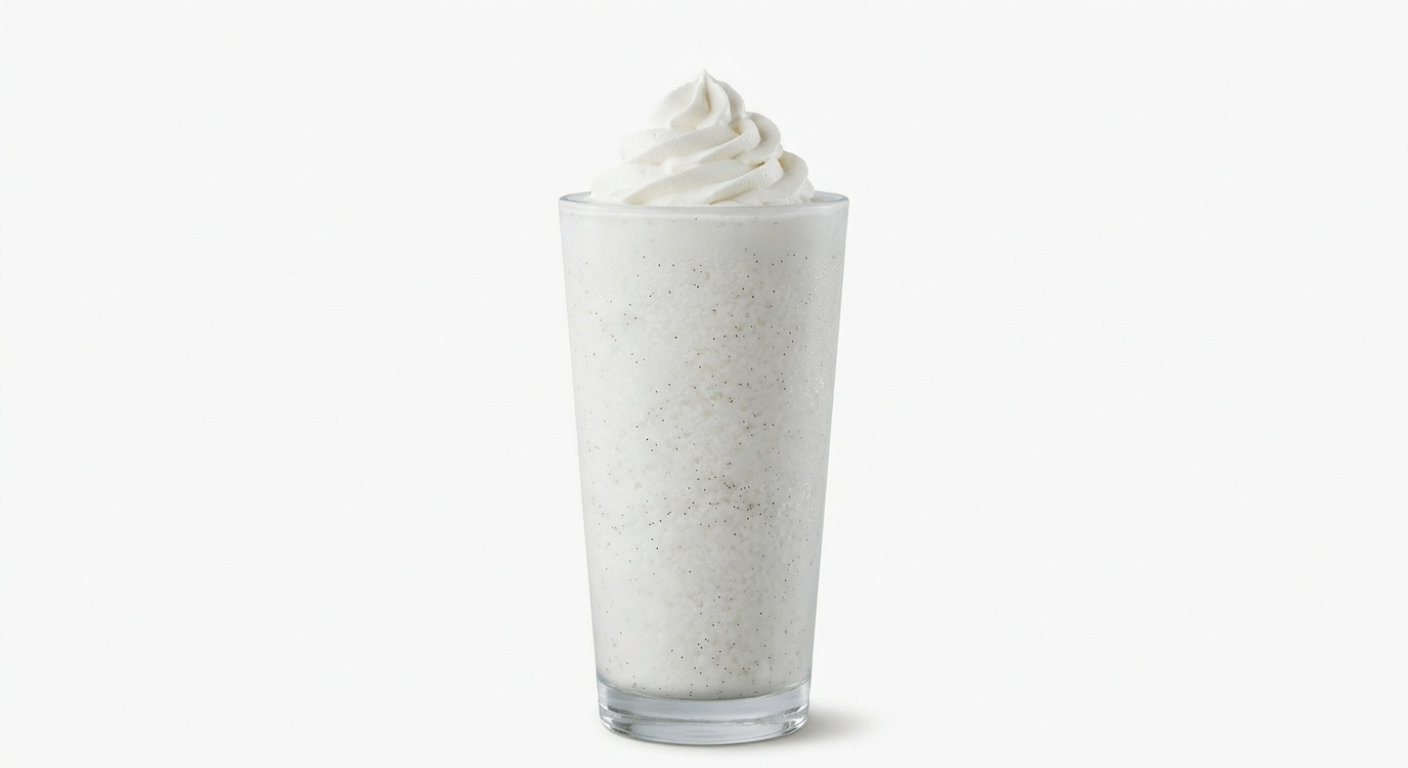 Starbucks Vanilla Cream Frappuccino calories, sugar and caffeine