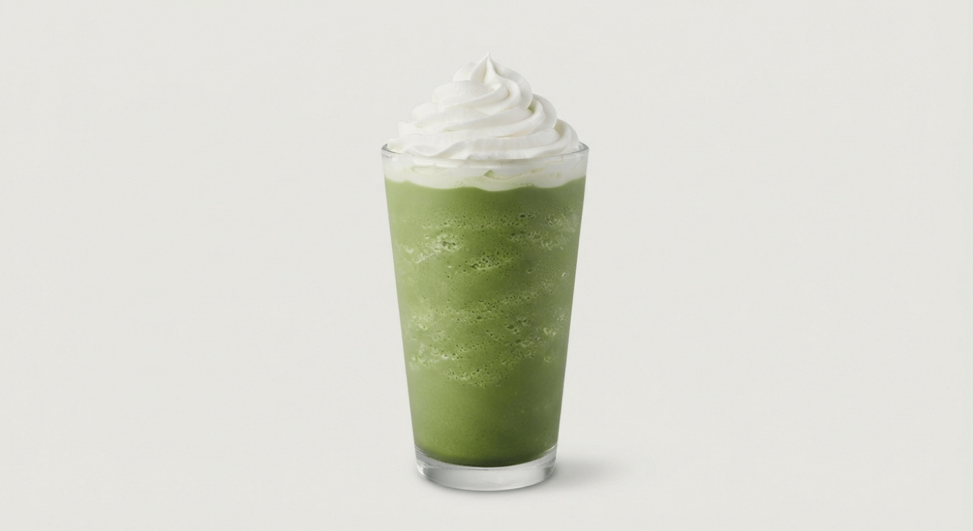 Starbucks Matcha Cream Frappuccino calories, sugar and caffeine