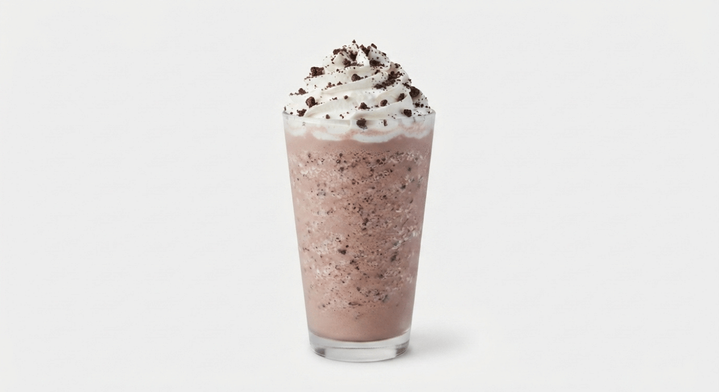 Starbucks Cookies & Cream Frappuccino calories, sugar and caffeine