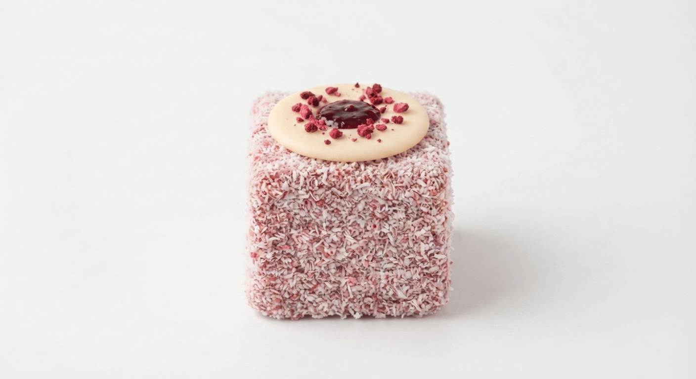 Starbucks Raspberry & Coconut Cake Cube calories, sugar and salt
