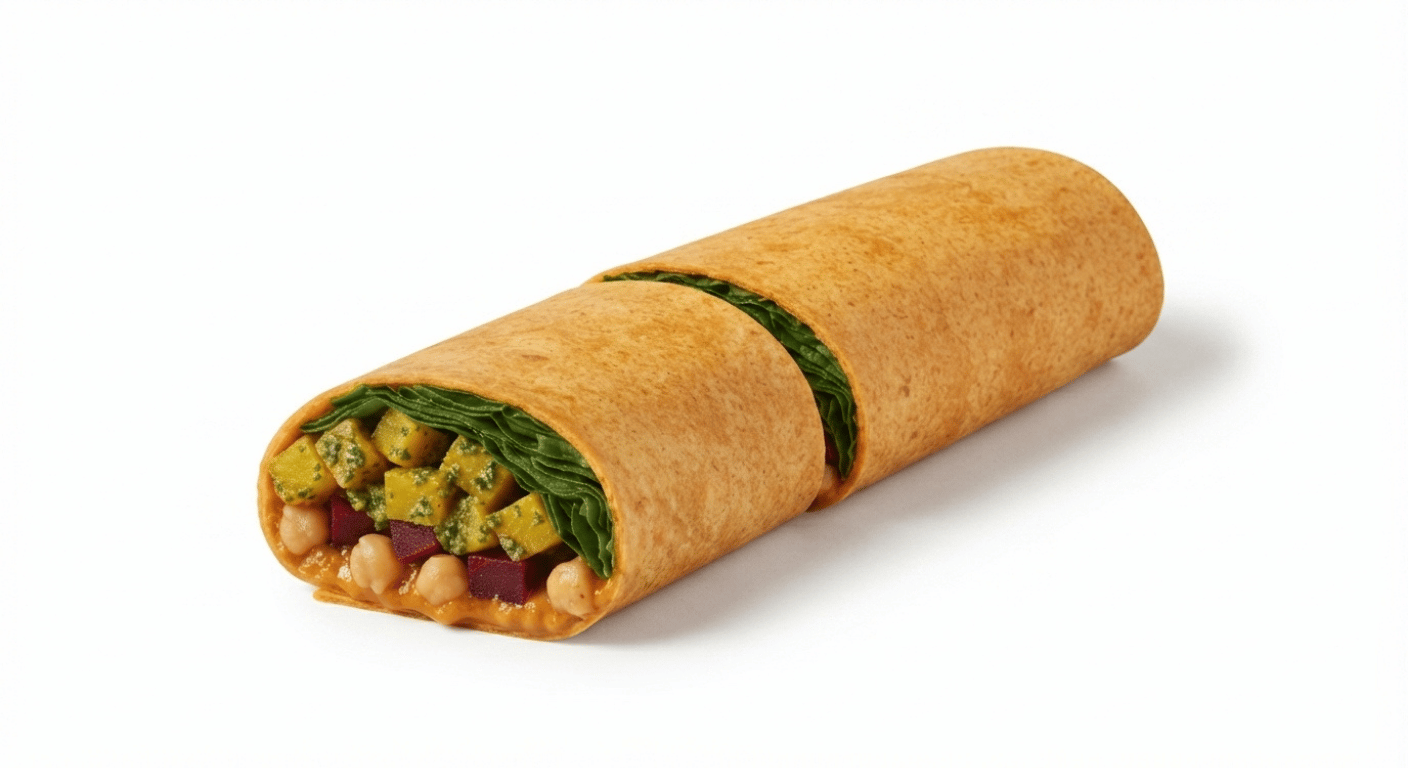 Starbucks Charred Chickpea & Chimichurri Wrap calories, sugar and salt