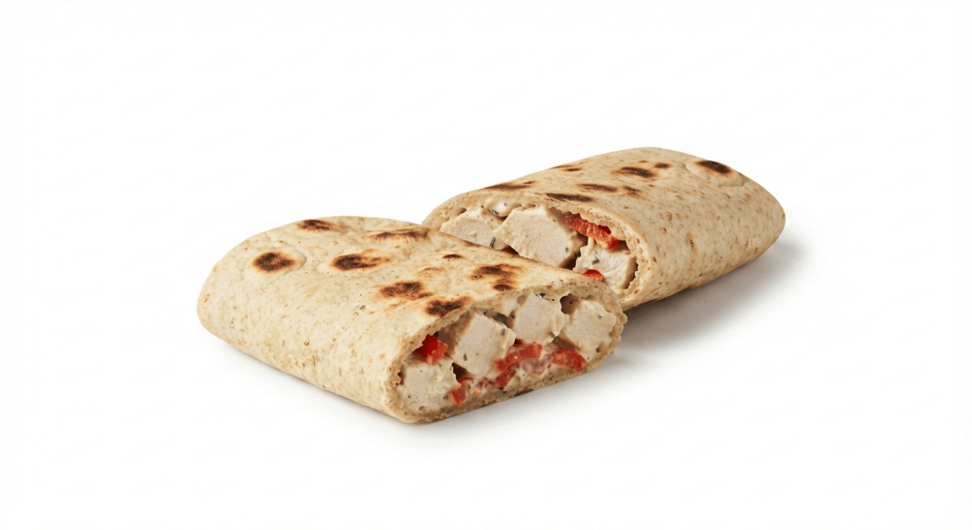 Starbucks Chicken & Bacon Caesar Flatbread calories, sugar and salt