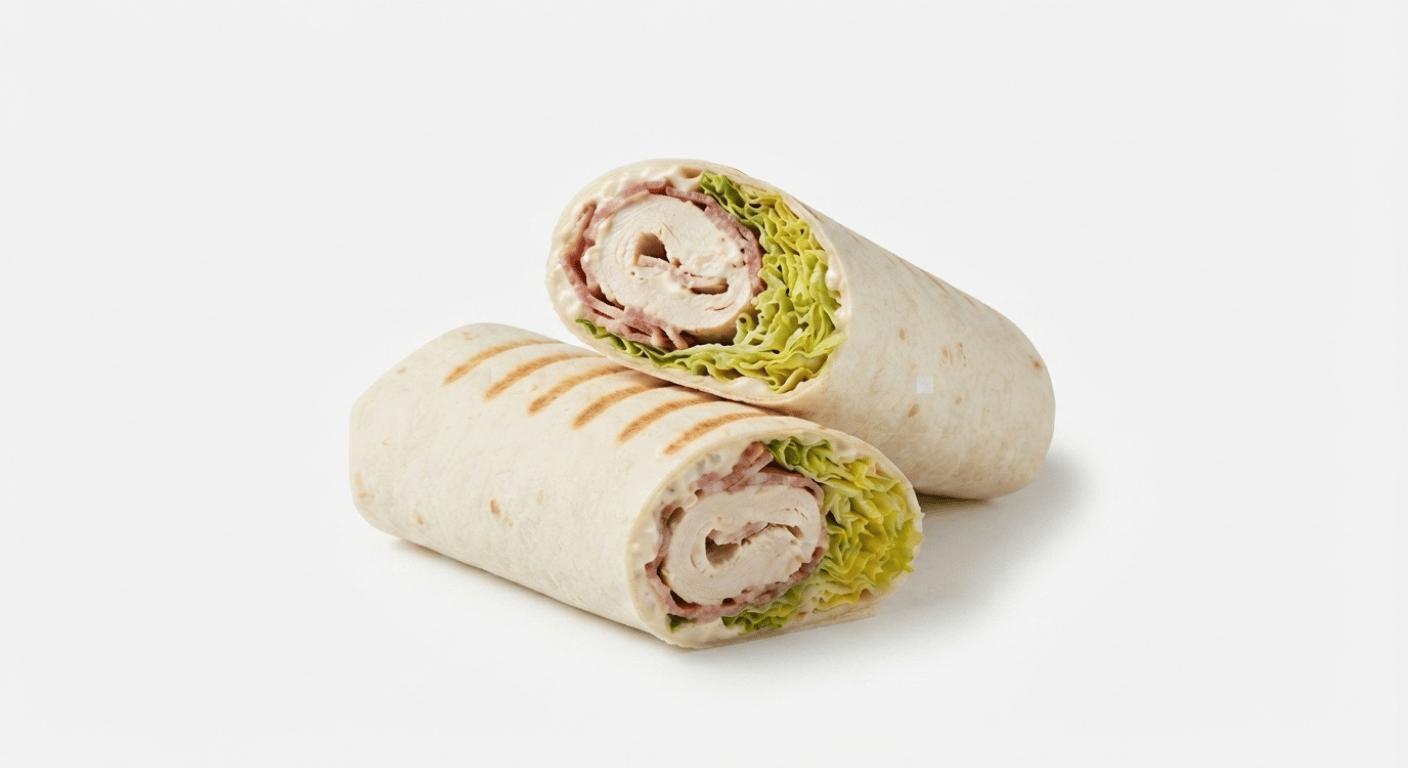 Starbucks Chicken & Bacon Caesar Wrap calories, sugar and salt