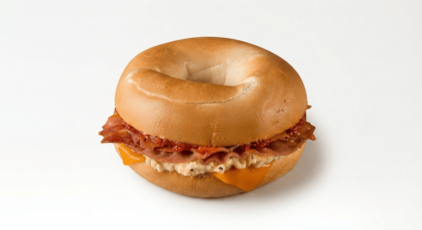 Starbucks All-Day Breakfast Bagel calories, sugar and salt