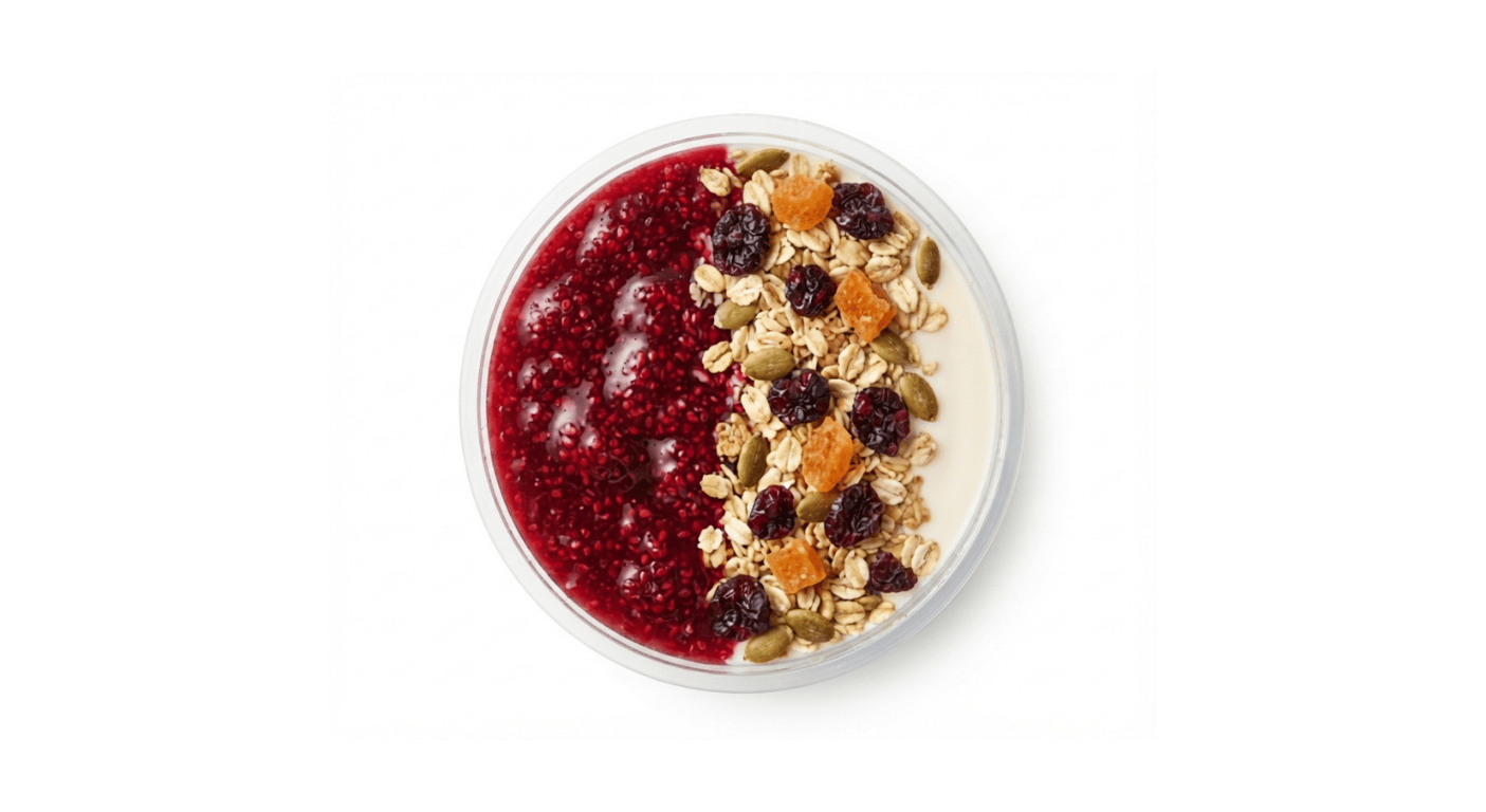 Starbucks Greek Style Yogurt with Berries & Granola calories, sugar and salt