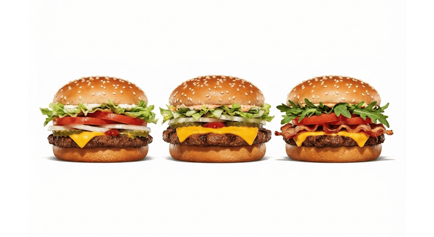 Burger King Burger Buddies 3pc nutrition
