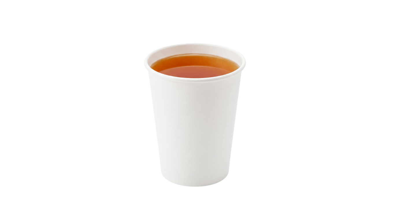 Burger King Tea, cup of black tea