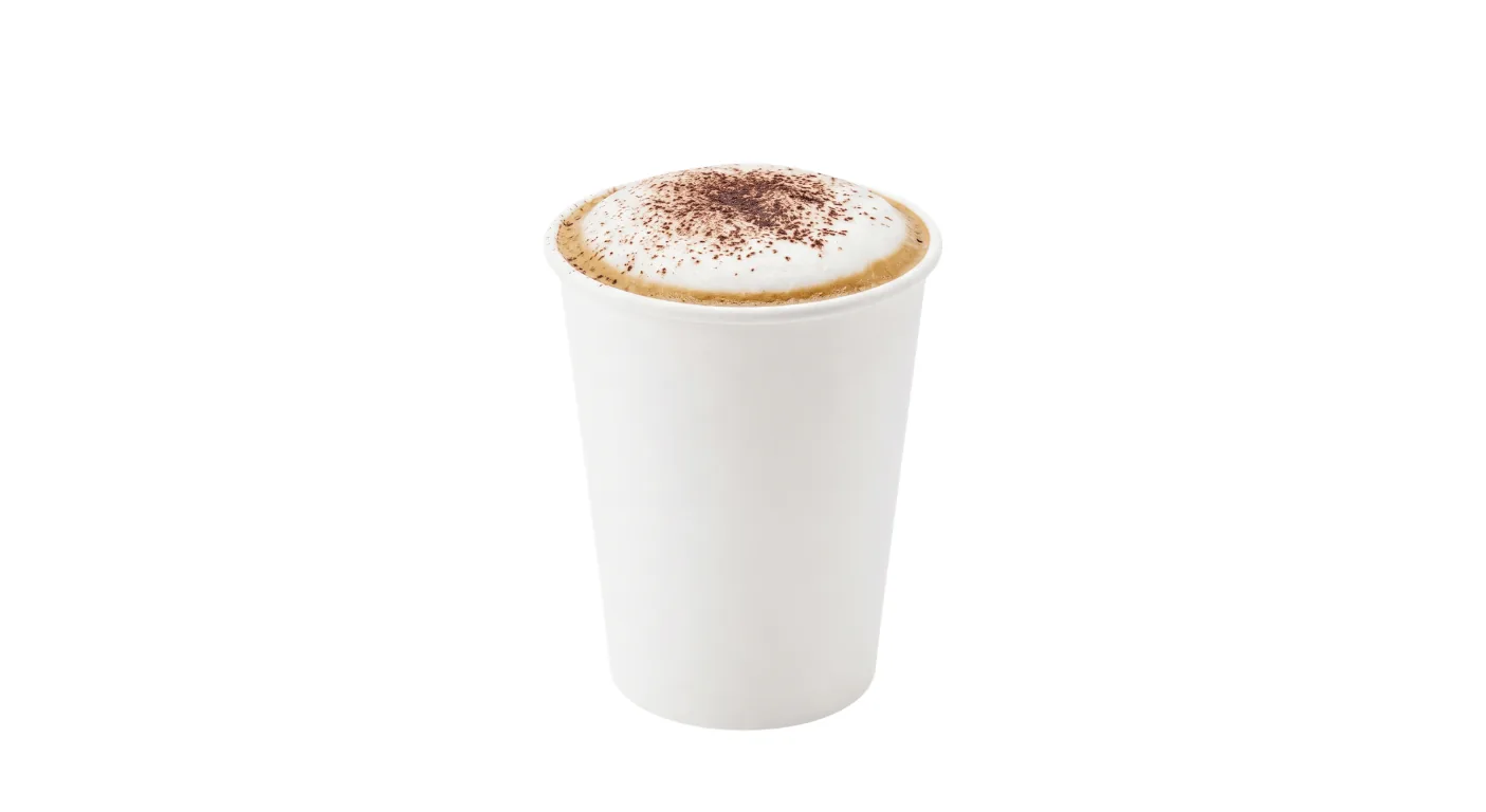 Illustration of Burger King Cappuccino