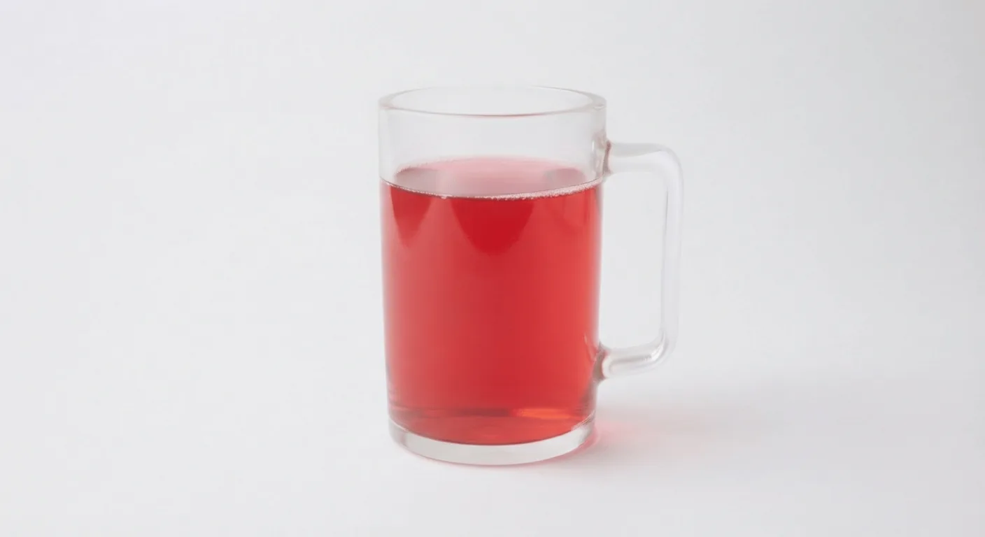 Starbucks Youthberry Tea (Tall), red berry fruit tea in a glass mug, nutrition and calories