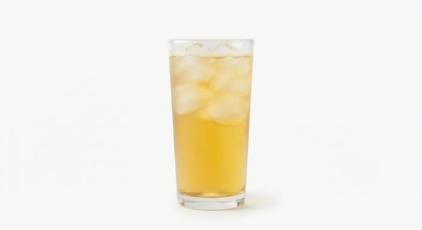 Starbucks Lemon Iced Tea (Grande), lemon iced tea over ice in a tall glass, nutrition and calories
