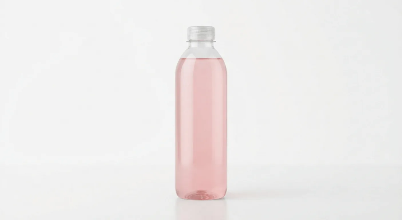 Starbucks Strawberry and Watermelon Vitwater, bottle of pale pink strawberry and watermelon vitamin water, nutrition and calories