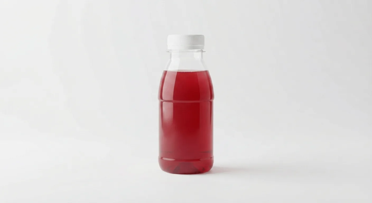 McDonald's Robinsons Fruit Shoot, small bottle of red fruit squash drink, nutrition and calories