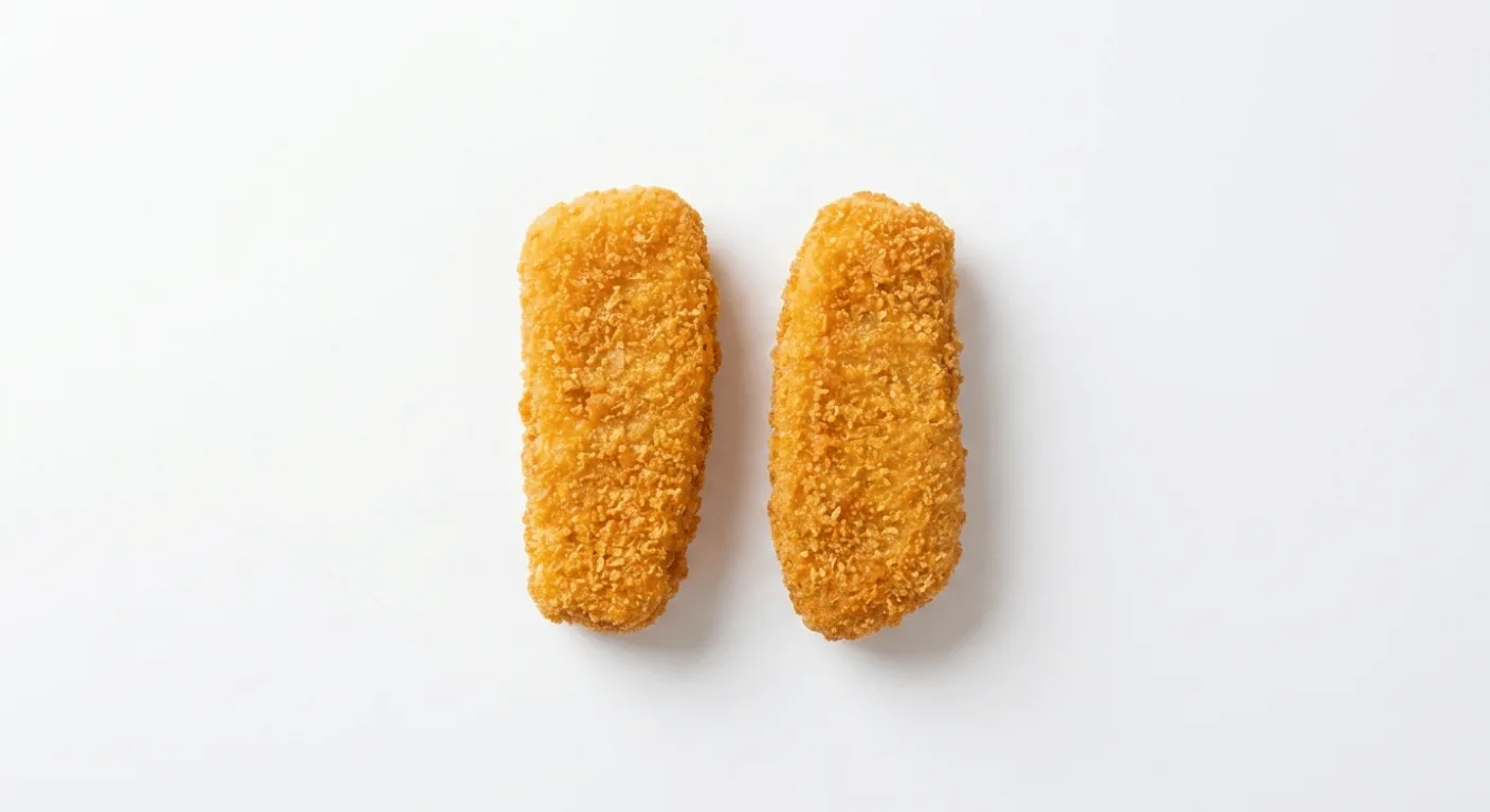 McDonald's Veggie Dippers (2 pieces), two breaded veggie dippers, nutrition and calories