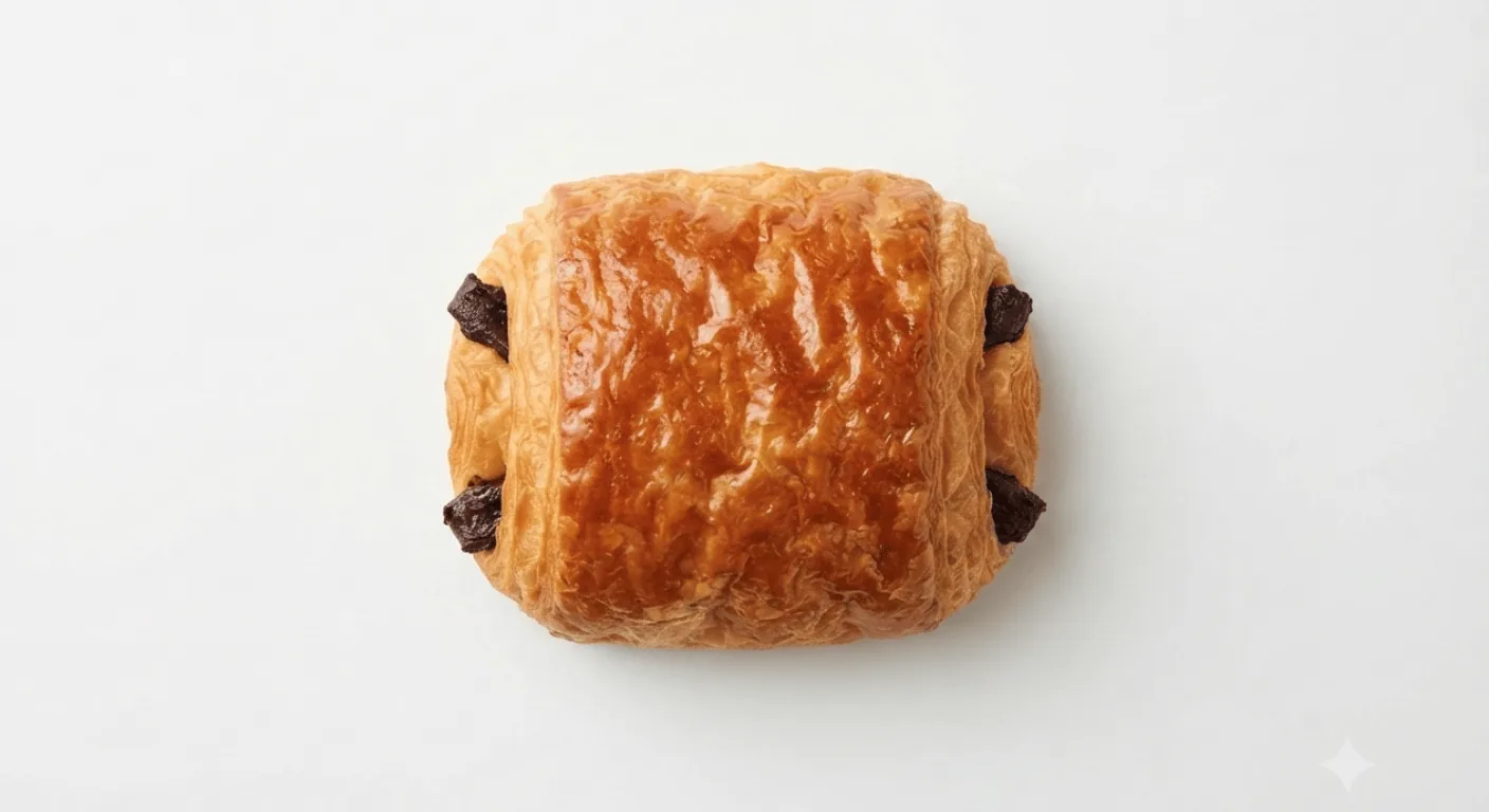 Starbucks Pain au Chocolat, golden pain au chocolat pastry, nutrition and calories