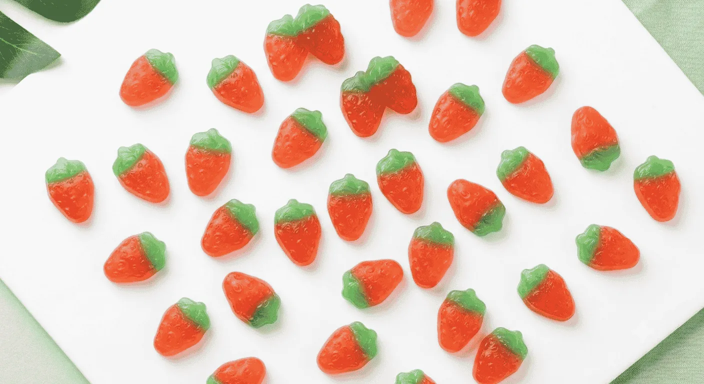 Illustration of Haribo Strawbs