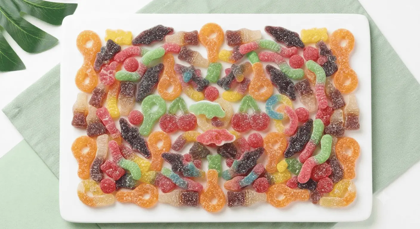 Illustration of Haribo Tangfastics