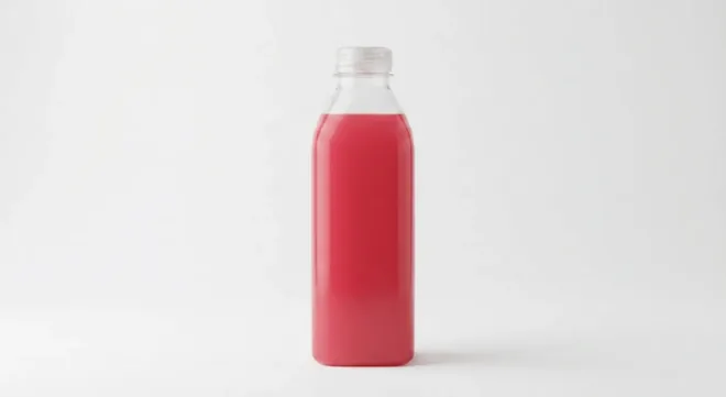 Starbucks Raspberry Lemonade, bottle of red raspberry lemonade, nutrition and calories