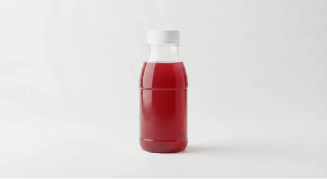 McDonald's Robinsons Fruit Shoot, small bottle of red fruit squash drink, nutrition and calories