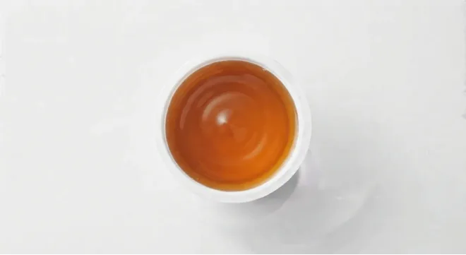McDonald's Lyle’s Golden Syrup, golden syrup in a small white pot, seen from above, nutrition and calories