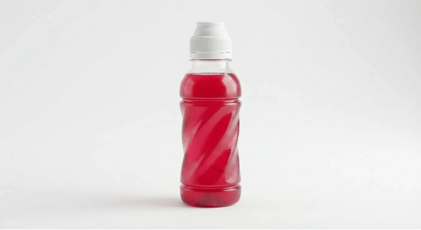 Slim Chickens Fruit Shoot Apple and Blackcurrant, blackcurrant and apple squash drink in a small sports-cap bottle, nutrition and calories