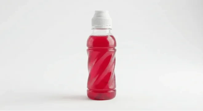 Slim Chickens Fruit Shoot Apple and Blackcurrant, blackcurrant and apple squash drink in a small sports-cap bottle, nutrition and calories