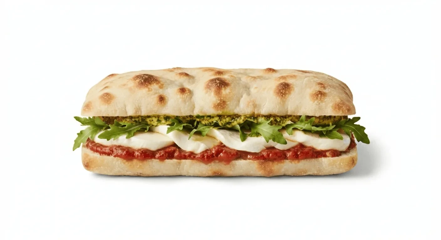 Costa Mozzarella & Tomato Panini, panini filled with mozzarella, tomato and rocket, nutrition and calories