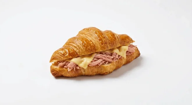 Costa Wiltshire Ham & Mature Cheddar Croissant, croissant filled with ham and melted cheddar, nutrition and calories