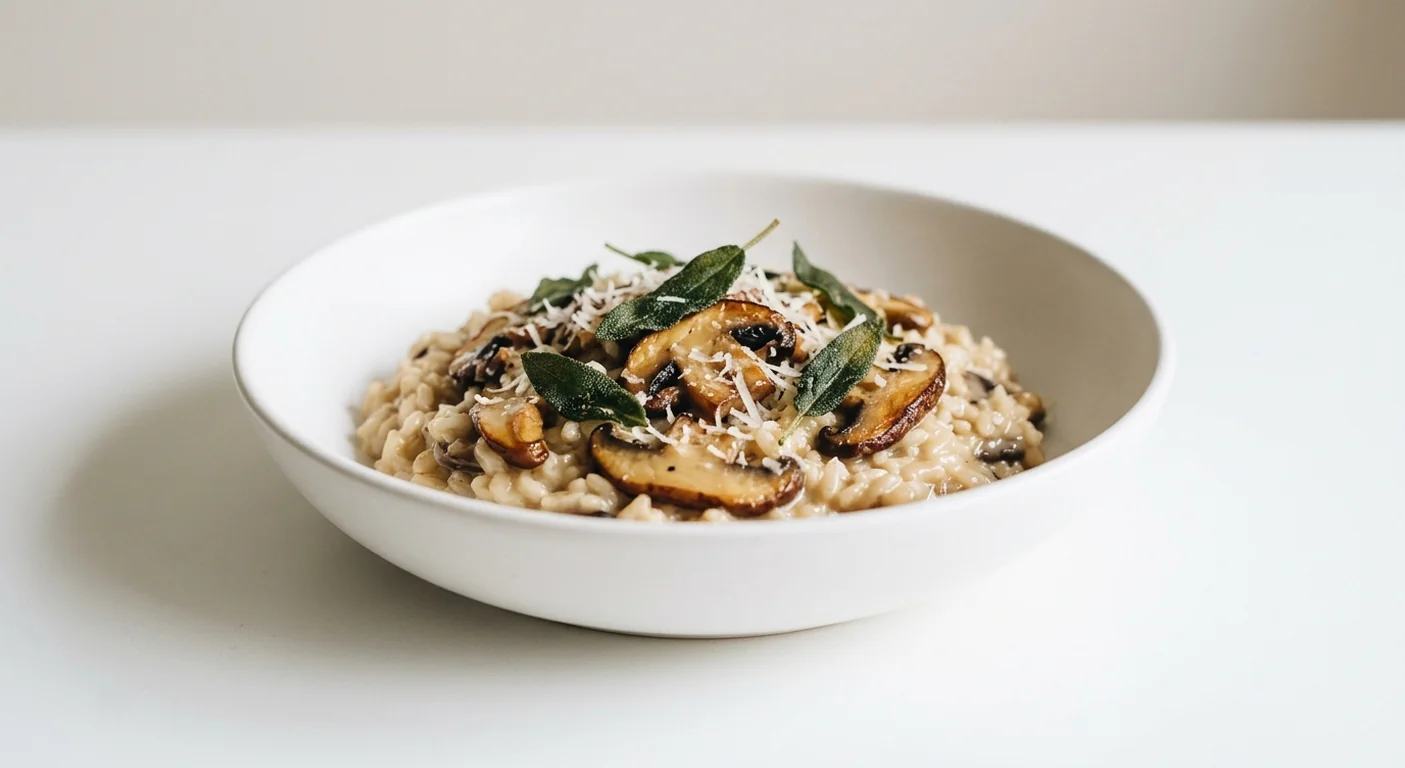 Zizzi Funghi Risotto, creamy mushroom risotto with crispy sage and grated cheese, nutrition and calories