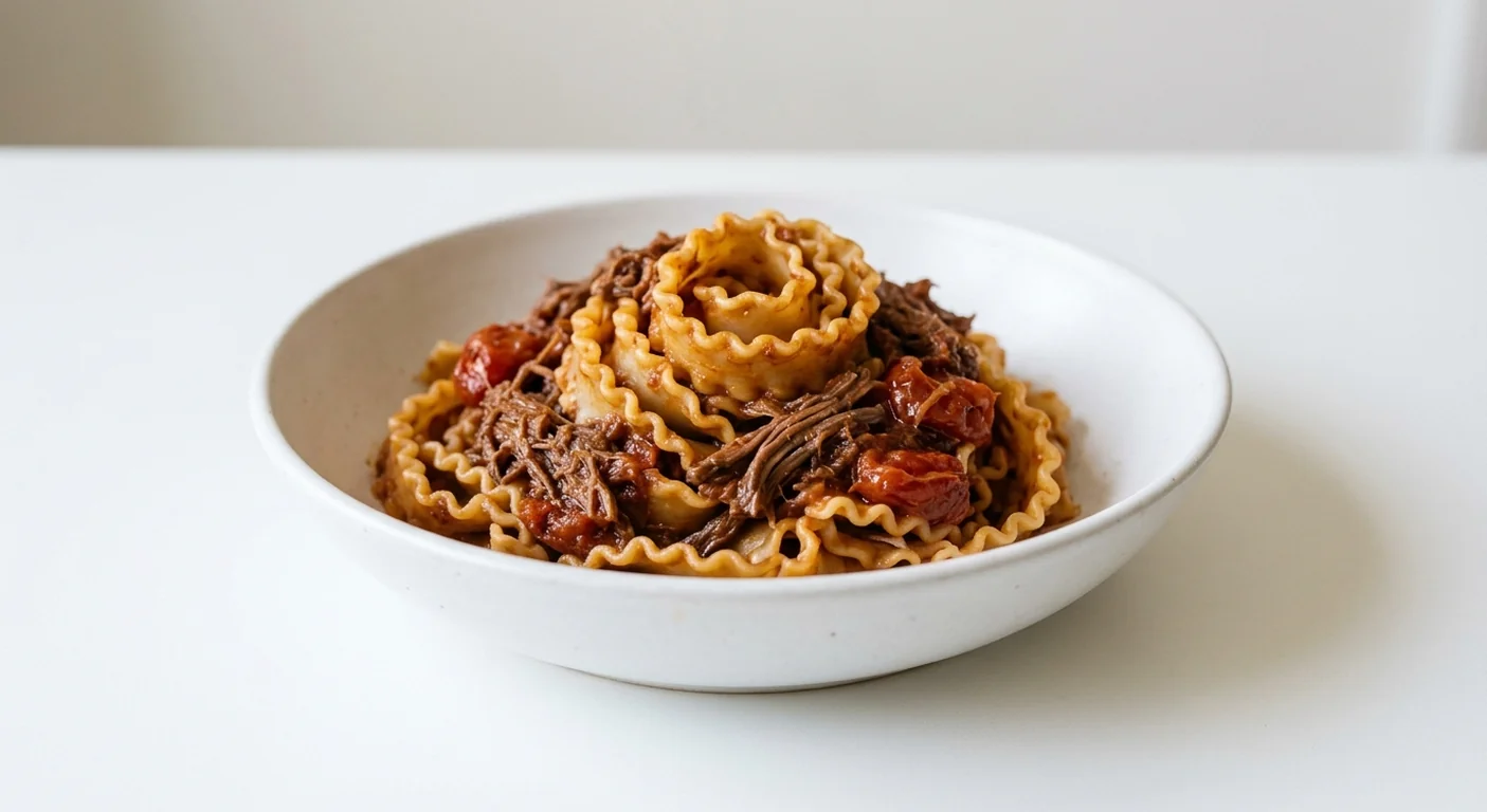Zizzi Chianti Beef Ragù, ruffled mafaldine pasta with slow-cooked shredded beef brisket and red wine ragu, nutrition and calories