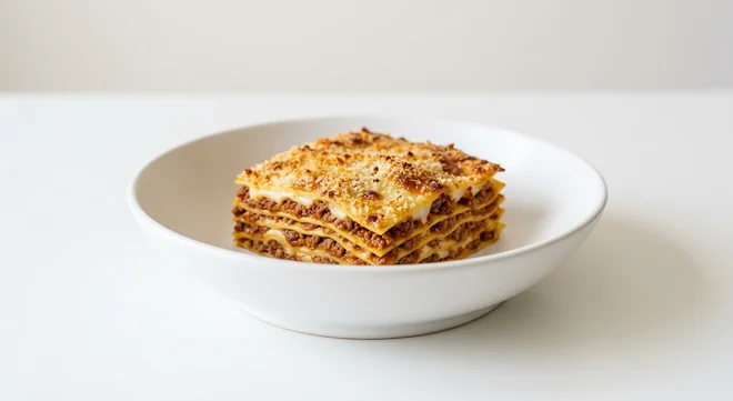 Zizzi Six Layer Lasagne, slab of beef ragu lasagne with bechamel and a crisp crumb top, nutrition and calories
