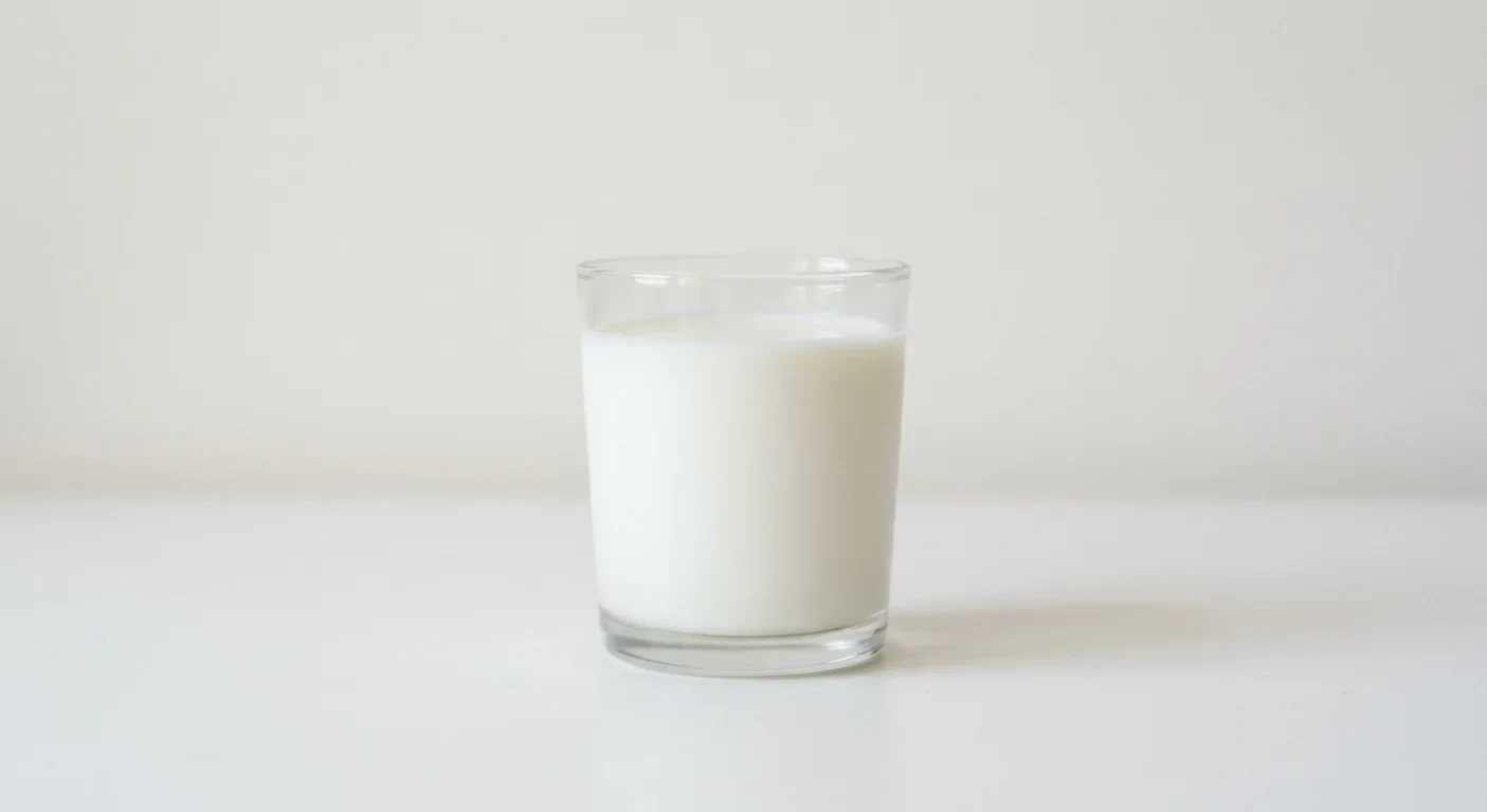 Pizza Express Arla Big Milk, glass of cold whole milk, nutrition and calories