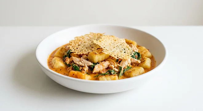 Zizzi Chicken Cacciatore, giant gnocchi with hand-shredded roast chicken, spinach and creamy sundried tomato sauce, nutrition and calories