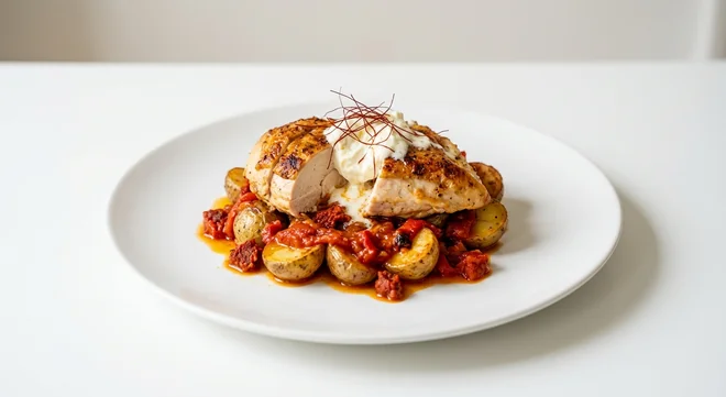 Zizzi Pollo Calabrese, roast chicken breast with 'nduja, baby potatoes and Calabrese sauce with mascarpone, nutrition and calories