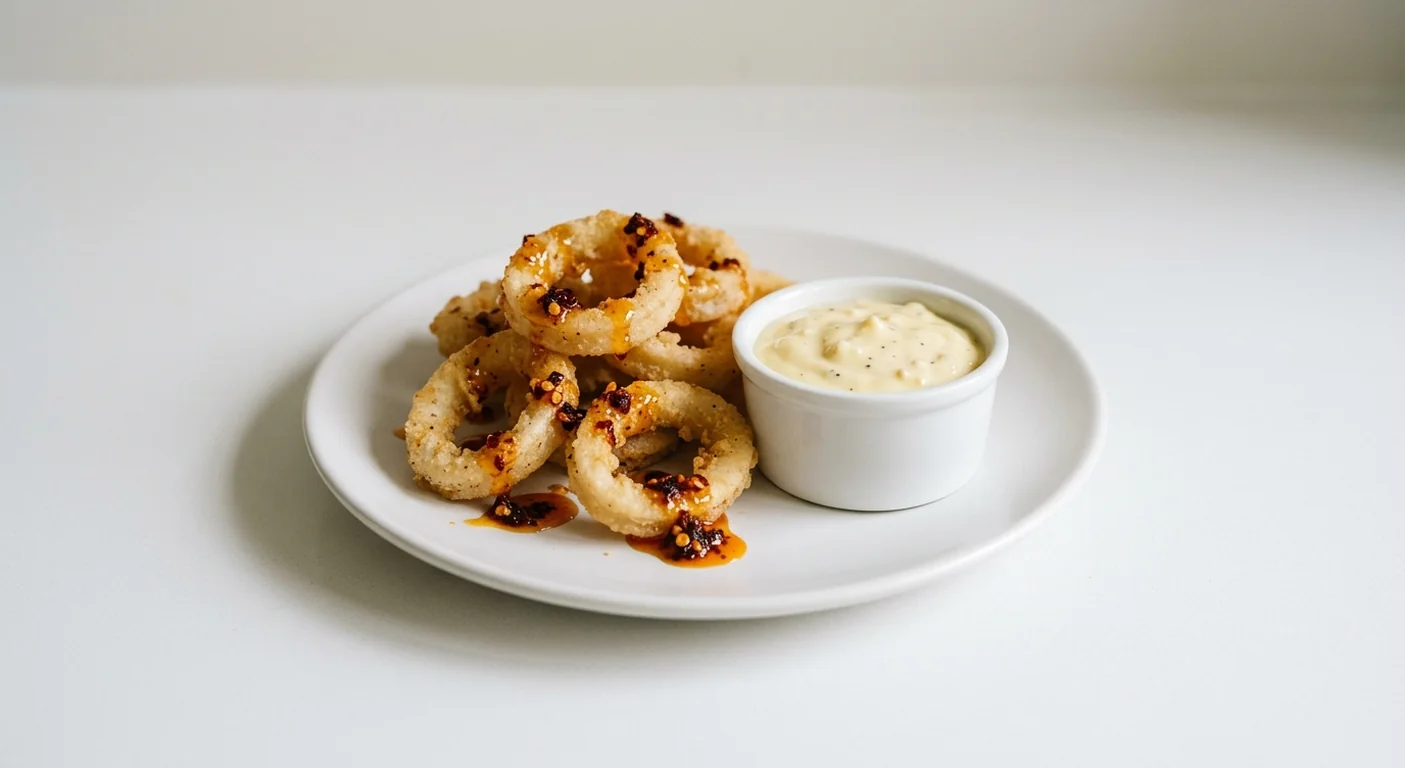 Zizzi Crispy Chilli Calamari (Small), crispy squid with hot honey, crispy chilli oil and garlic aioli, nutrition and calories