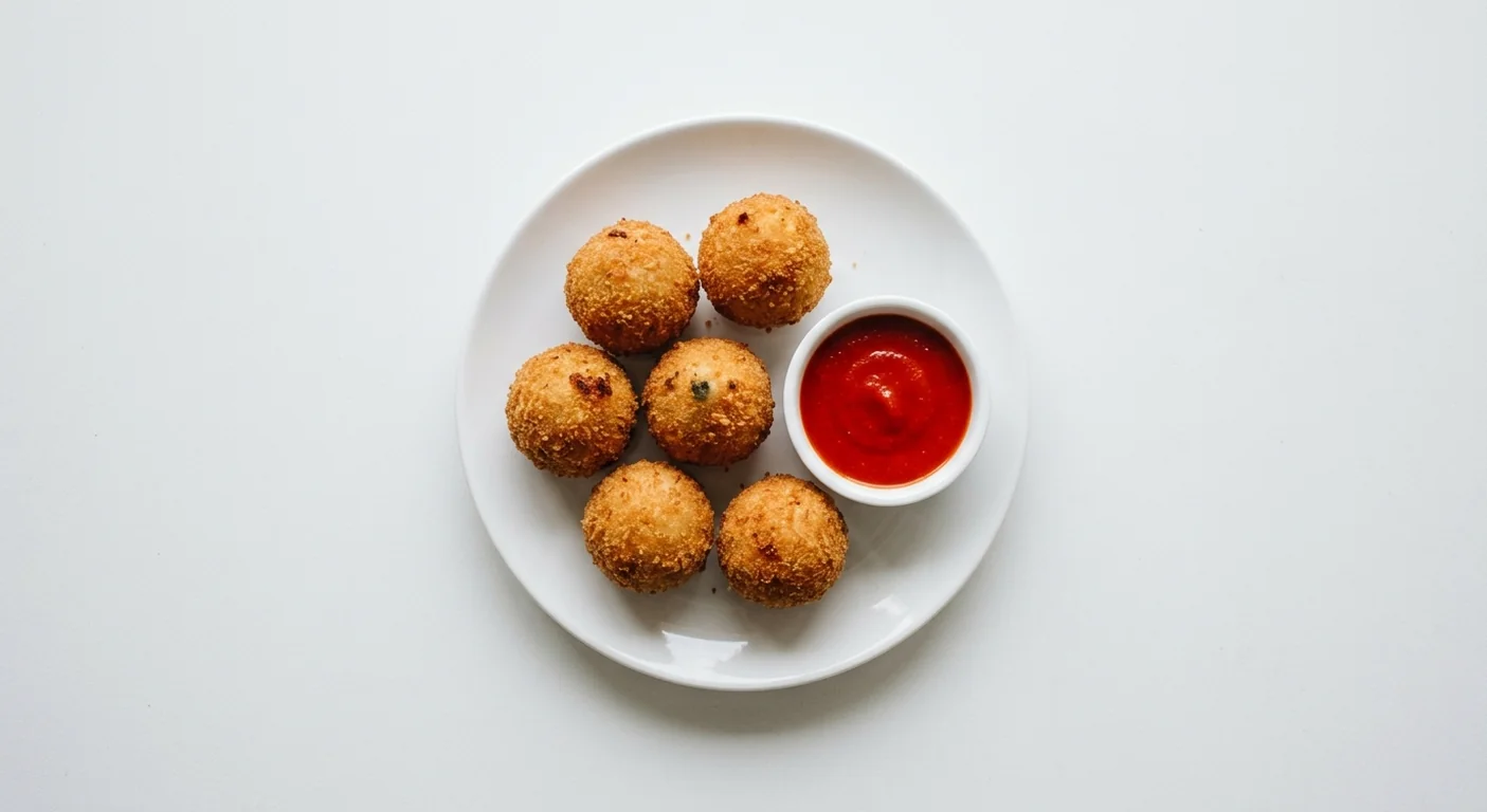 Zizzi Double Mozzarella Arancini, six golden crumbed mozzarella risotto balls with a Calabrese dip, nutrition and calories