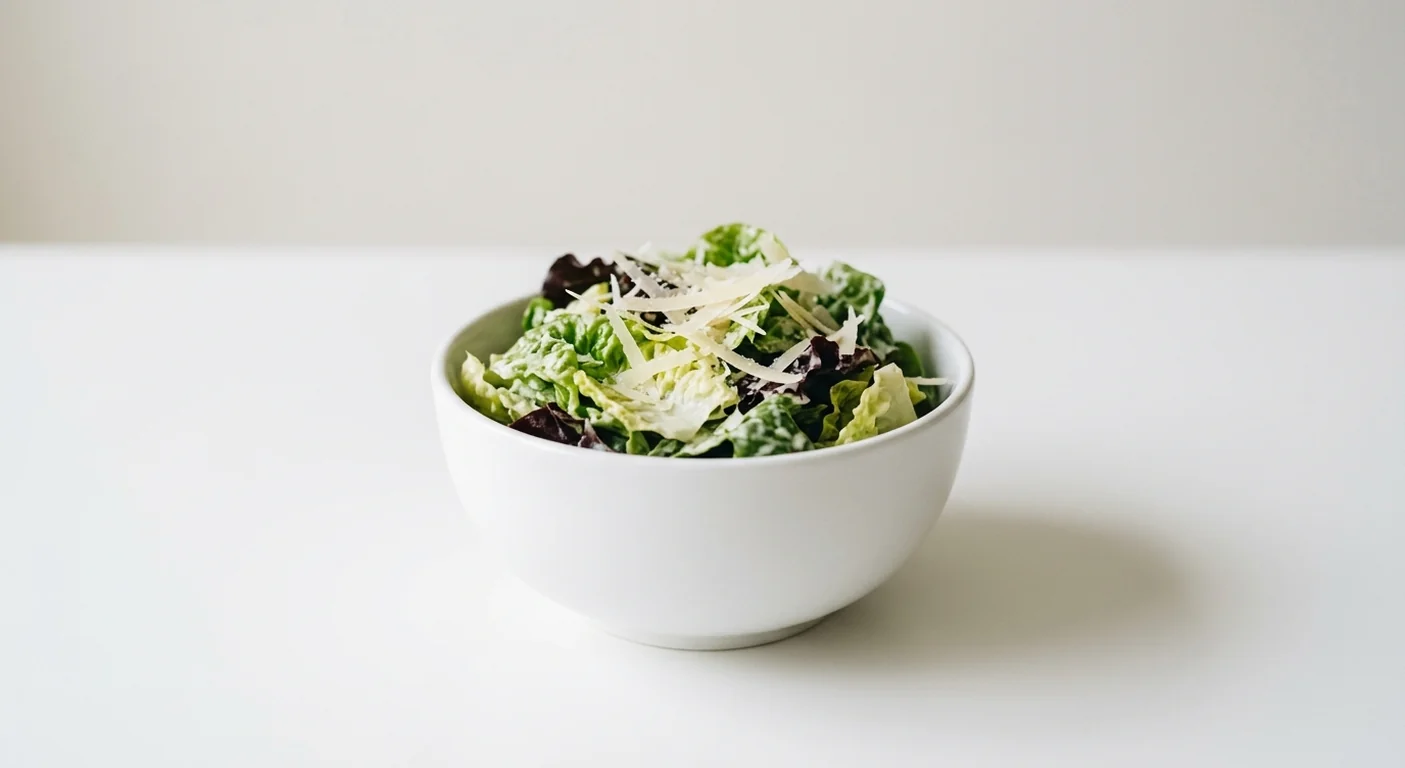 Zizzi Mixed Leaf Salad, baby gem and mixed leaves with Caesar dressing and riserva cheese, nutrition and calories