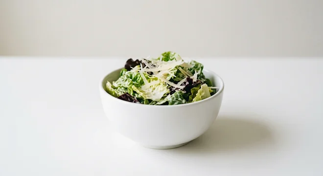 Zizzi Mixed Leaf Salad, baby gem and mixed leaves with Caesar dressing and riserva cheese, nutrition and calories